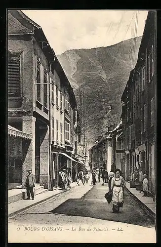 AK Bourg-d'Oisans, la Rue de Viennois