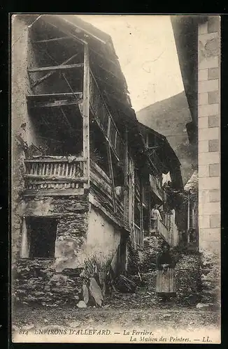 AK Allevard, La Ferrière, La Maison des Peintres