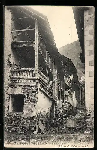 AK Allevard, La Ferrière, La Maison des Peintres