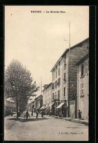 AK Paviot, La Grande Rue