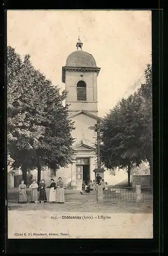 AK Châtonnay, L`Église