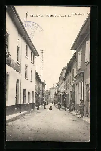 AK St-Jean-de-Bournay, Grande Rue