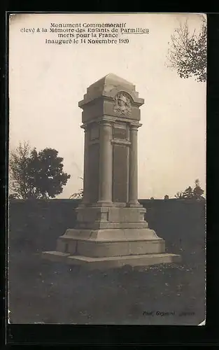 AK Parmilieu, Monument Commemoratif