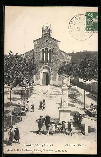 AK Champier, Place de l`Eglise