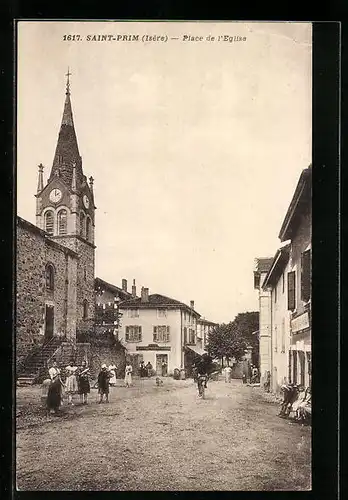 AK Saint-Prim, Place de l`Eglise