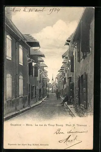 AK Mens, La rue du Vieux Bourg