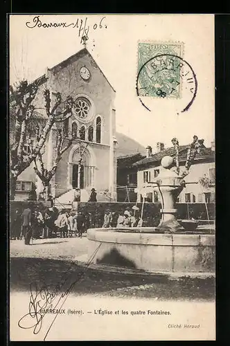 AK Barreaux, L`Église et les quatre Fontaines