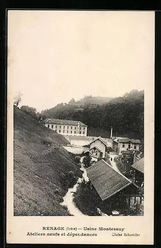 AK Renage, Usine Montessuy, Ateliers neufs et dépendances