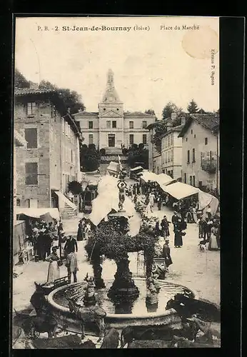 AK St-Jean-de-Bournay, Palce du Marché