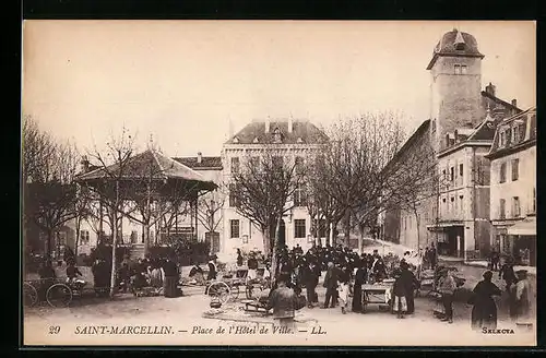 AK Saint-Marcellin, Place de l`Hôtel de Ville
