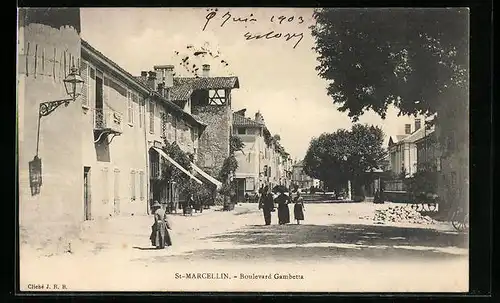 AK St-Marcellin, Boulevard Gambetta