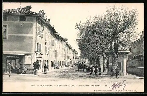 AK Saint-Marcellin, Boulevard Gambetta