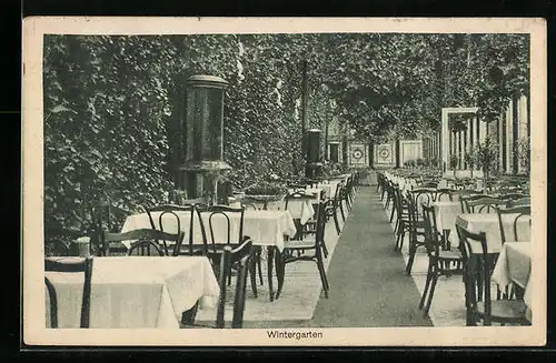 AK Dornap, Restaurant Hahnenfurth, Wintergarten