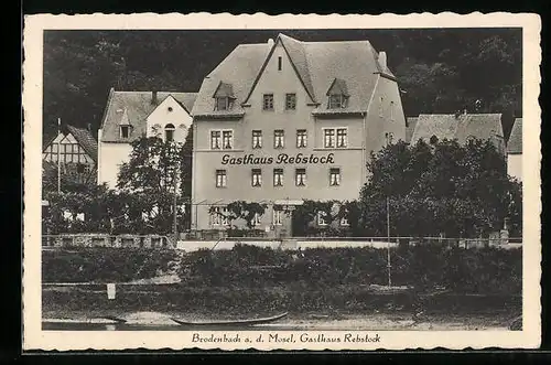 AK Brodenbach / Mosel, Gasthaus Rebstock