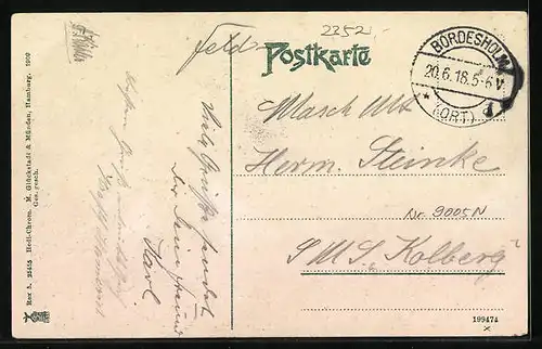 AK Bordesholm, Ortspartie mit der alten Linde