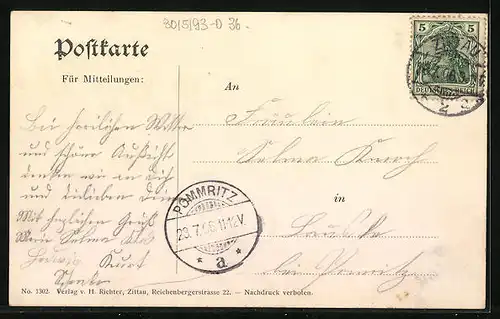 AK Hirschfelde i. S., Weinberg-Restaurant Hirschfelde