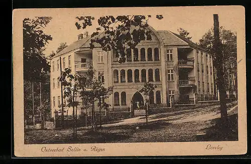 AK Sellin a. Rügen, Hotel Loreley
