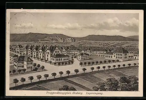AK Heuberg, Truppenübungsplatz, Lagereingang
