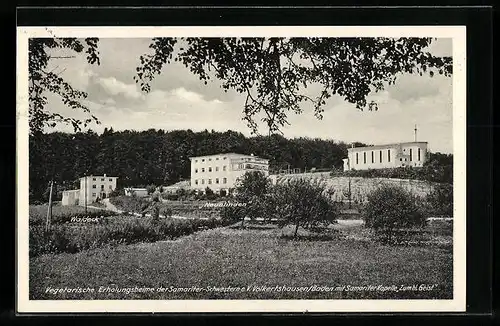 AK Volkertshausen / Baden, Vegetarische Erholungsheime der Samariter-Schwestern mit Samariter-Kapelle Zum hl. Geist