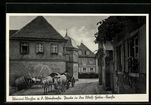AK Weyher /Weinstrasse, Strasse