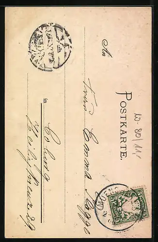 Passepartout-Lithographie München, Maximilianeum, Wappen