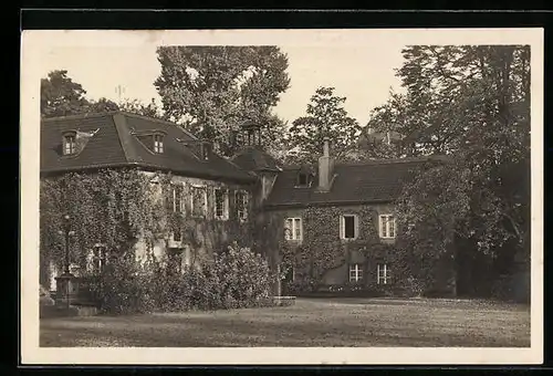 AK Düsseldorf, Malkasten mit Jacobihaus