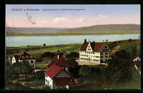 AK Hegne a. Bodensee, Exerzitienhaus und Kinder-Erholungsheim