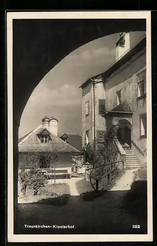 AK Traunkirchen, Partie im Klosterhof