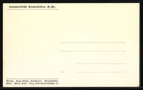 AK Gramastetten, Ortsansicht der Ortschaft