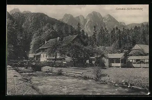 AK Gosau, Gasthaus Gosau-Schmiede