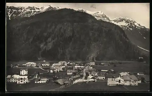 AK Mallnitz, Teilansicht mit Bergen