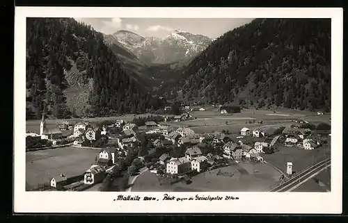 AK Mallnitz, Teilansicht mit Blick gegen die Geiselspitze