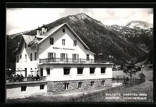 AK Mallnitz, Gasthof Hannoverhaus