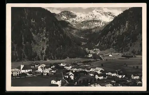 AK Mallnitz, Teilansicht gegen Feldseekopf und Geislspitze