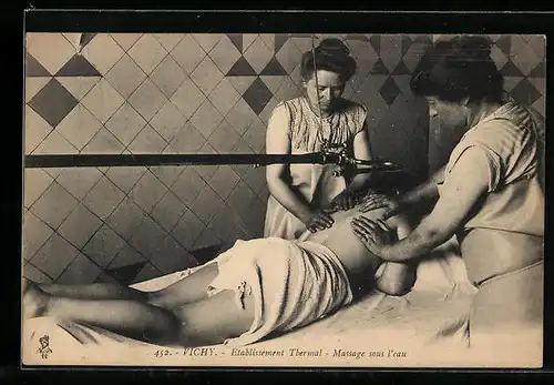 AK Vichy, Etablissement Thermal, Massage sous l`eau