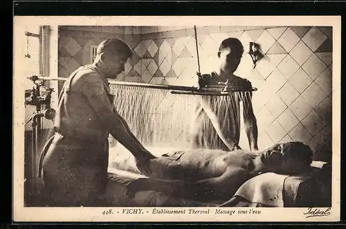 AK Vichy, Etablissement Thermal, Massage sous l`eau