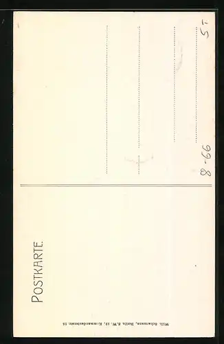AK Erwin Gustavus, Grotesk- u. Tanz-Komiker