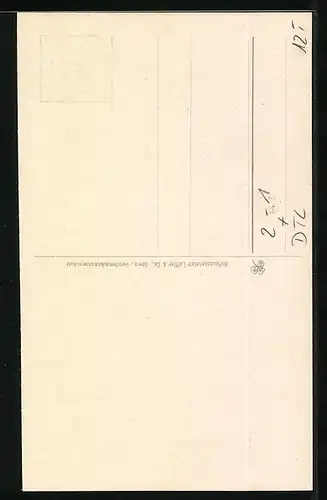 AK Hof, 2. Oberfränk. Philatelisten-Tag 1924, Postbote mit Horn zu Tisch, Briefmarken