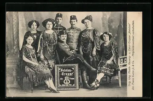 AK Orig. Ung. Tanz-Truppe Balaton