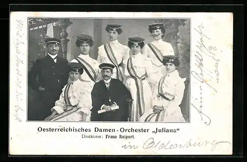 AK Oesterreichisches Damen-Orchester Juliana