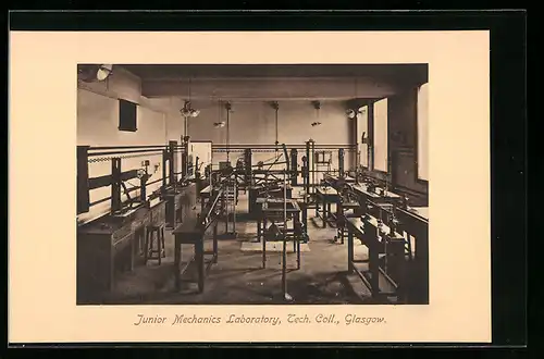 AK Glasgow, Junior Mechanics Laboratory, Tech. Coll.
