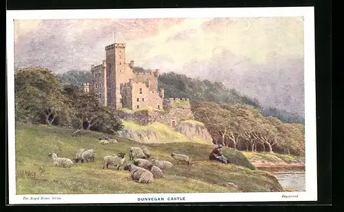 Künstler-AK Dunvegan, Castle