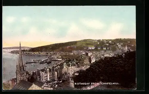 AK Rothesay, Panorama from Chapelhill