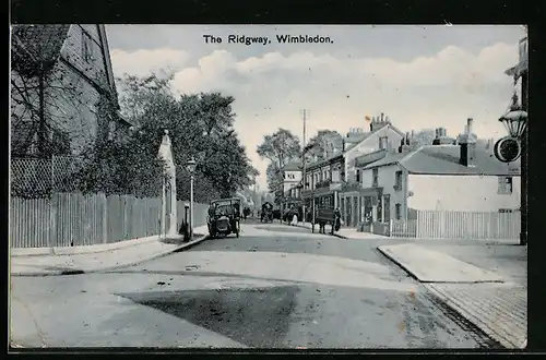 AK Wimbledon, The Ridgway, Strassenpartie