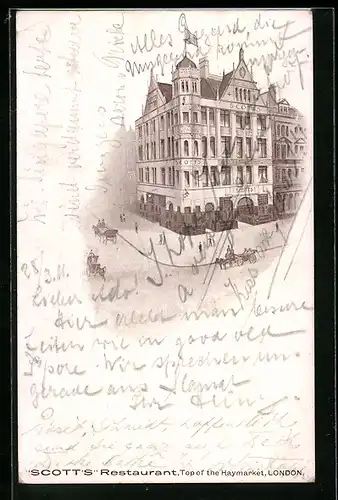 AK London, Scott`s Restaurant, Top of the Haymarket