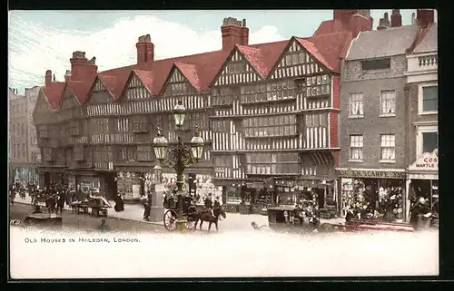 AK London, Old Houses in Holborn