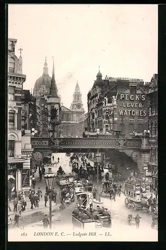 AK London, Ludgate Hill