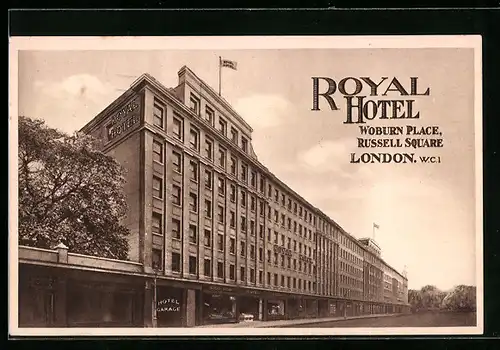 AK London, Royal Hotel, Woburn, Place, Russel Square