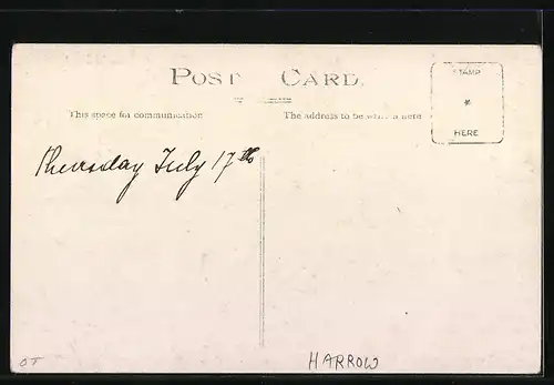 AK Harrow, Old School Yard