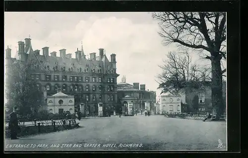 AK Richmond, Entrance to Park and Star and Garter Hotel